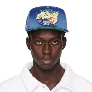 Rhude Palm Eagles Souvenier Hat Navy Blue